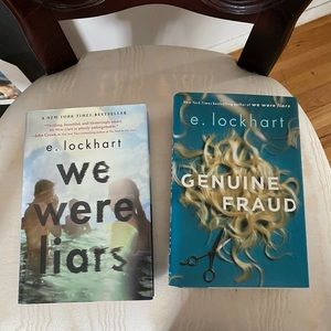 YA Book Bundle :) -> We Were Liars and Genuine Fraud by e. lockhart